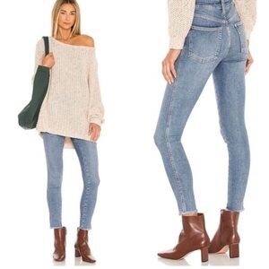 FREE PEOPLE Raw High Rise Jegging